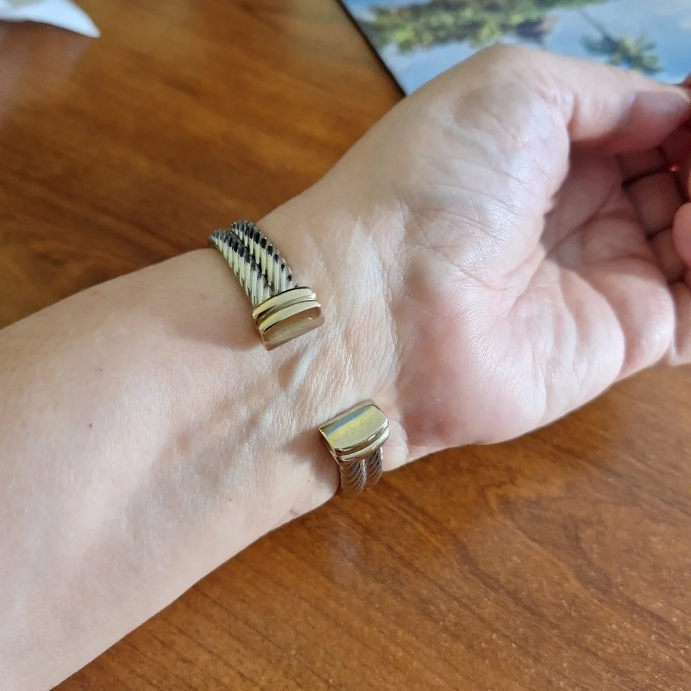 Collezio Abalone Cuff Watch